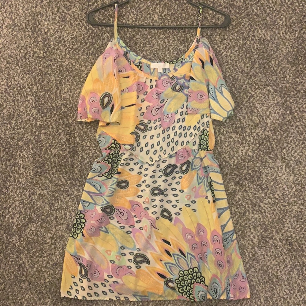 Glam Cold Shoulder Dress